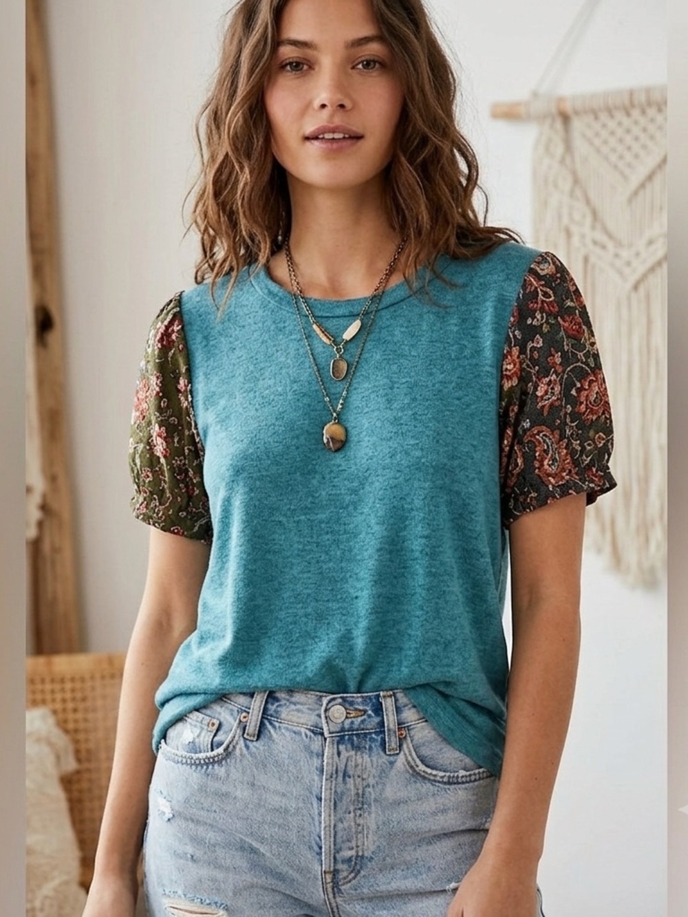 Bobeau Short Sleeve Shirt Size Large, Perfect Condition